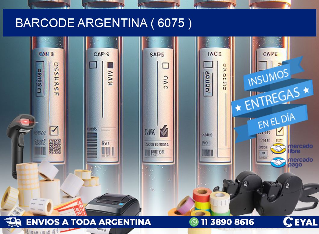 BARCODE ARGENTINA ( 6075 )