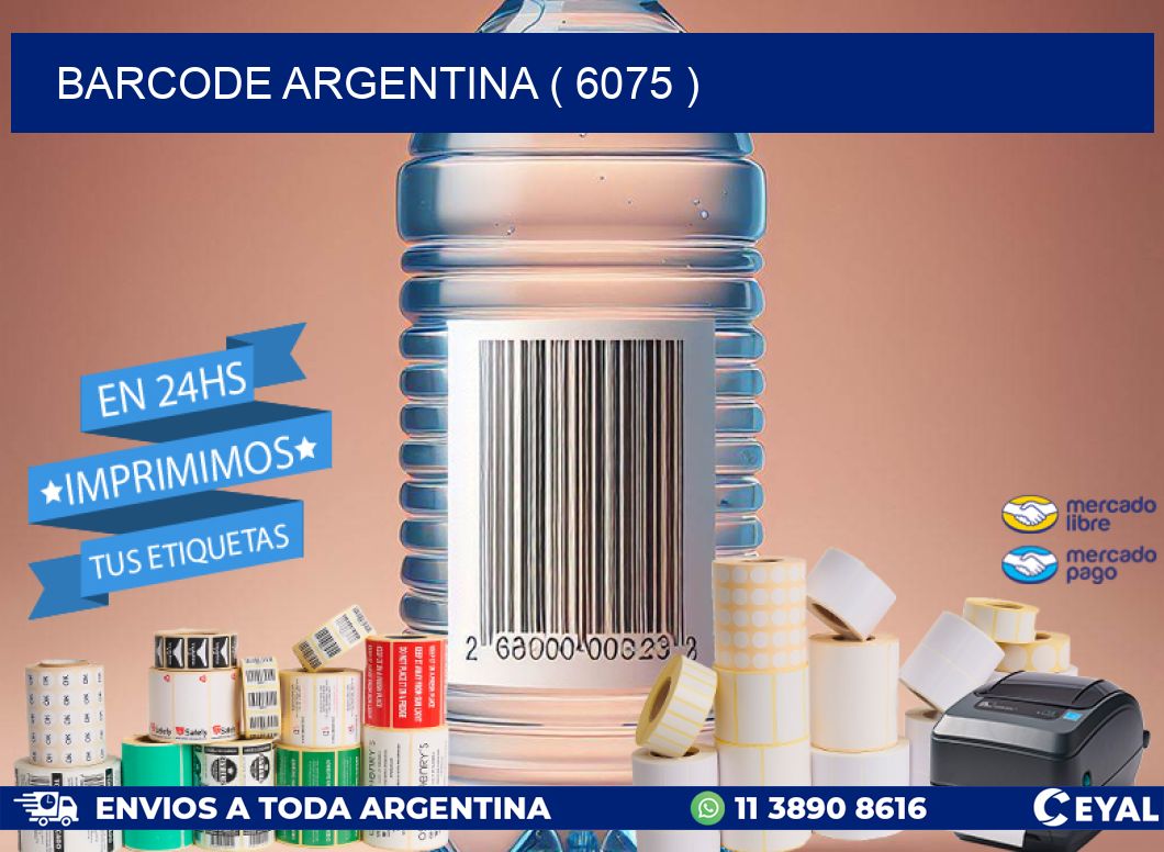 BARCODE ARGENTINA ( 6075 )