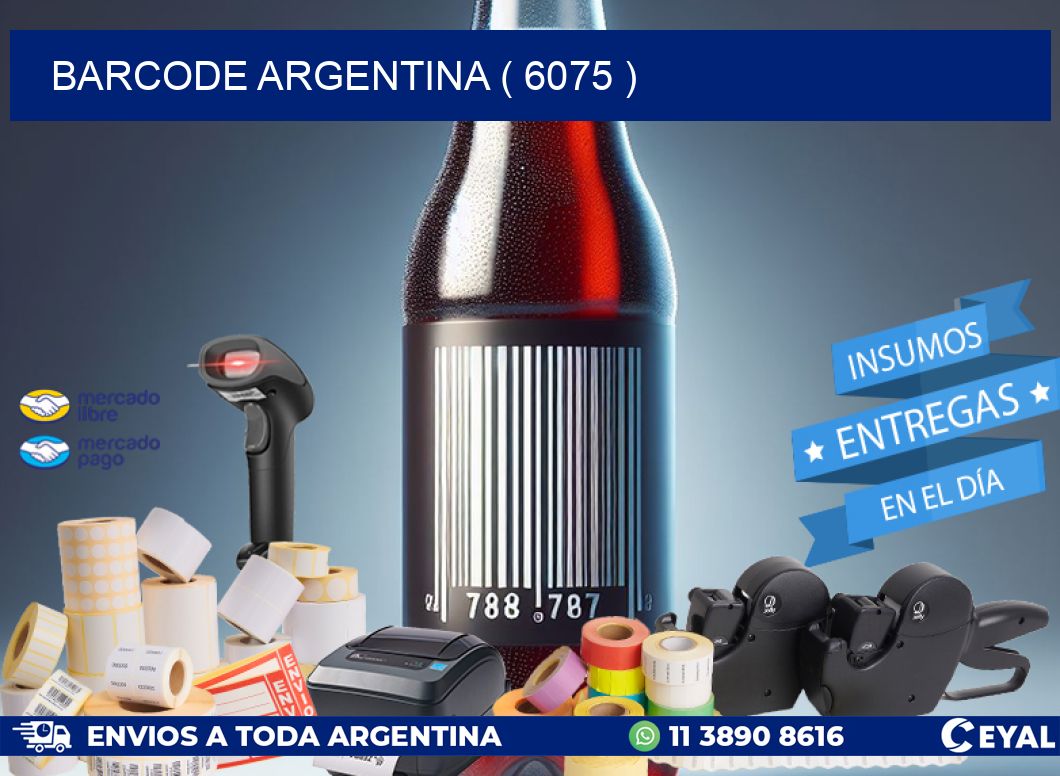 BARCODE ARGENTINA ( 6075 )