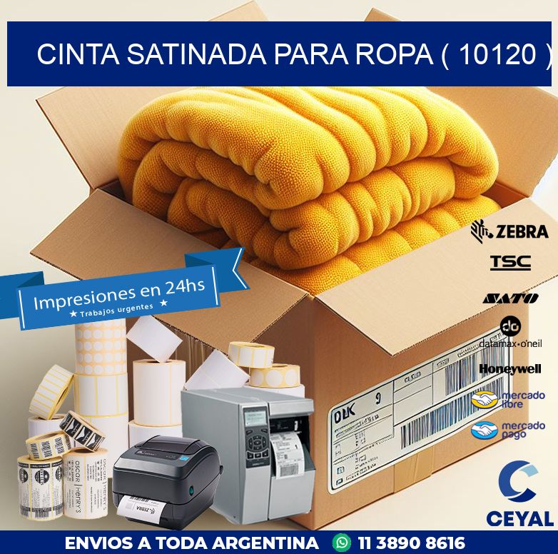 CINTA SATINADA PARA ROPA ( 10120 )