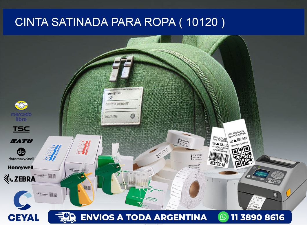 CINTA SATINADA PARA ROPA ( 10120 )