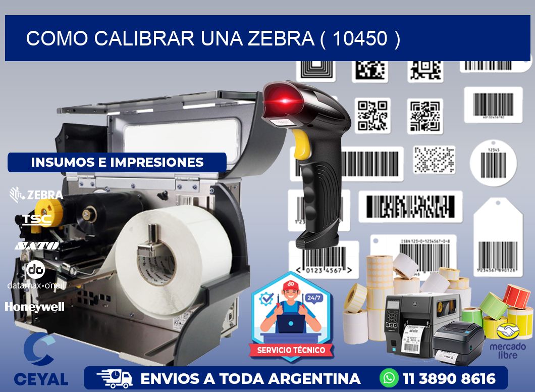 COMO CALIBRAR UNA ZEBRA ( 10450 )