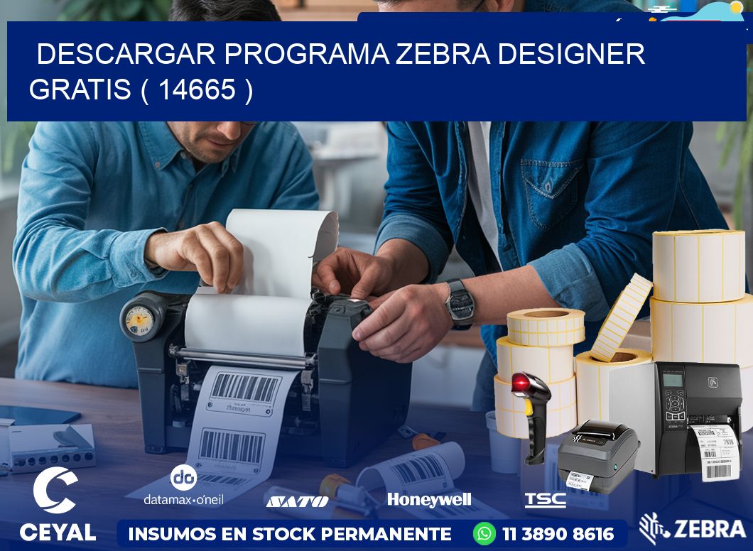 DESCARGAR PROGRAMA ZEBRA DESIGNER GRATIS ( 14665 )