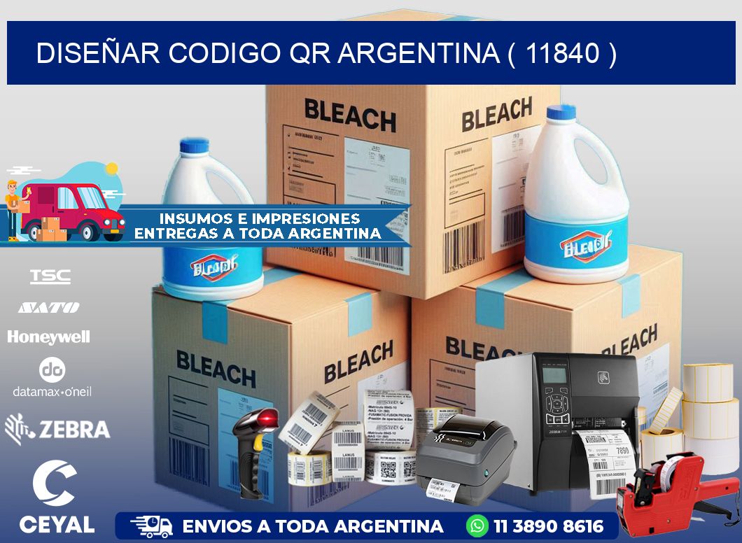 DISEÑAR CODIGO QR ARGENTINA ( 11840 )