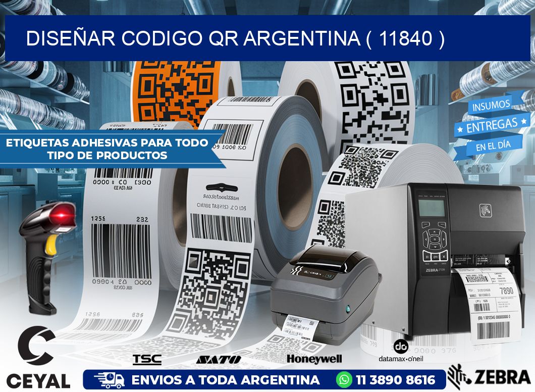 DISEÑAR CODIGO QR ARGENTINA ( 11840 )