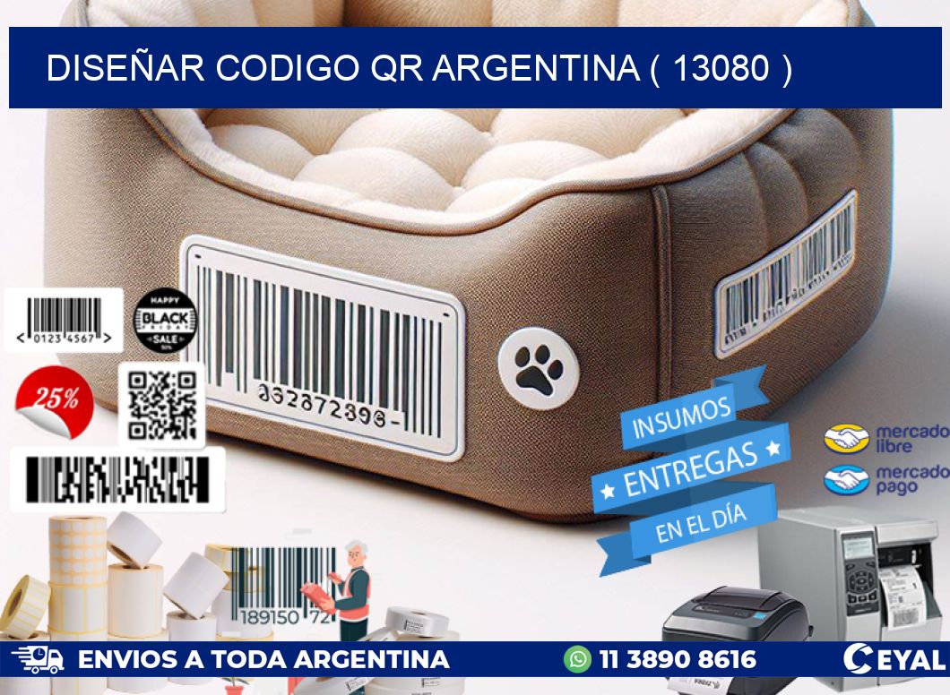 DISEÑAR CODIGO QR ARGENTINA ( 13080 )