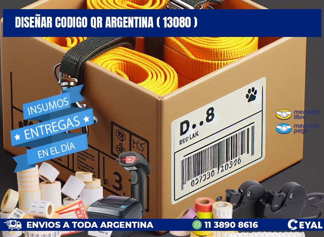 DISEÑAR CODIGO QR ARGENTINA ( 13080 )