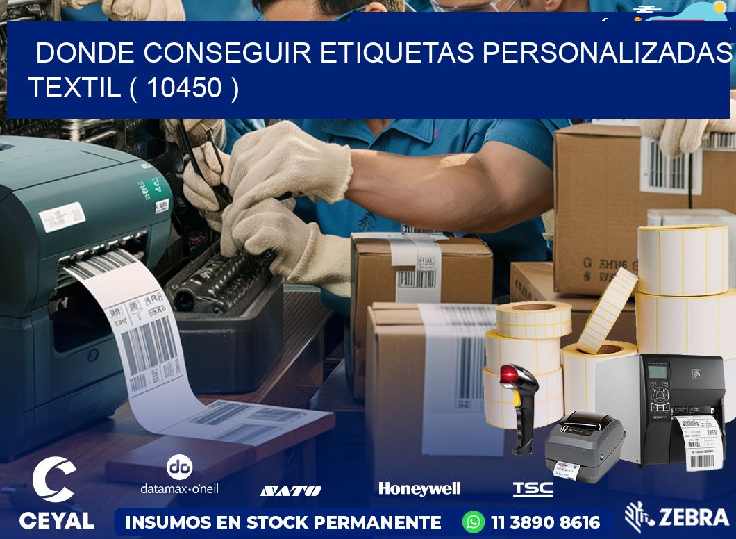 DONDE CONSEGUIR ETIQUETAS PERSONALIZADAS TEXTIL ( 10450 )