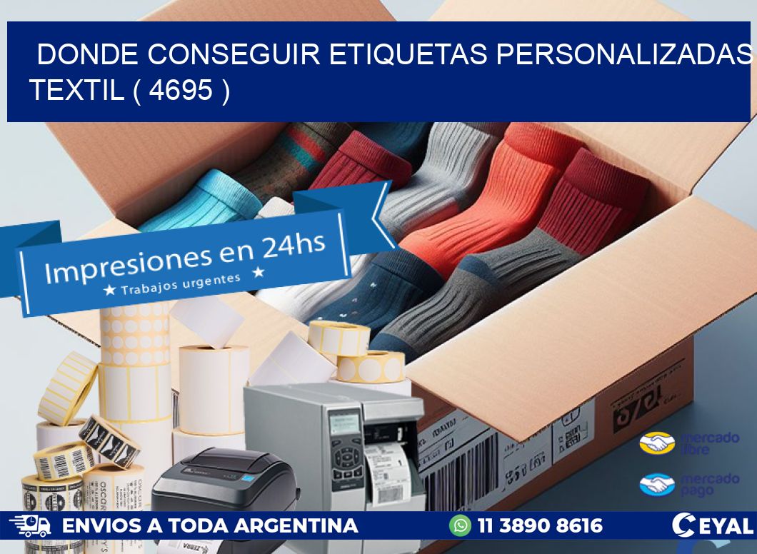 DONDE CONSEGUIR ETIQUETAS PERSONALIZADAS TEXTIL ( 4695 )