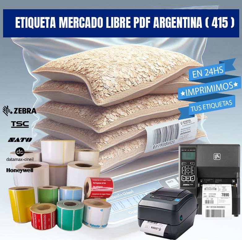 ETIQUETA MERCADO LIBRE PDF ARGENTINA ( 415 )