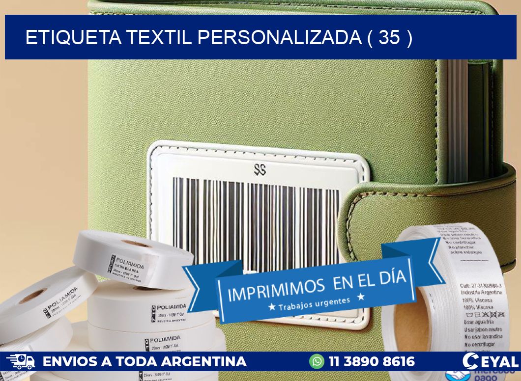 ETIQUETA TEXTIL PERSONALIZADA ( 35 )