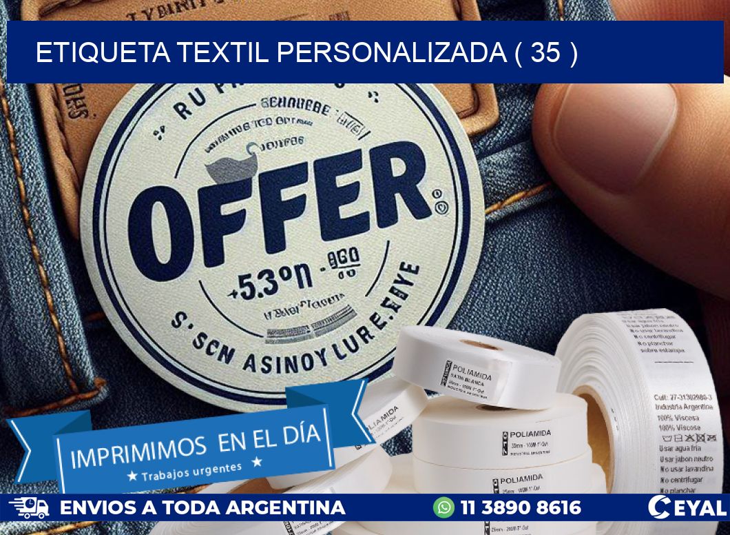 ETIQUETA TEXTIL PERSONALIZADA ( 35 )