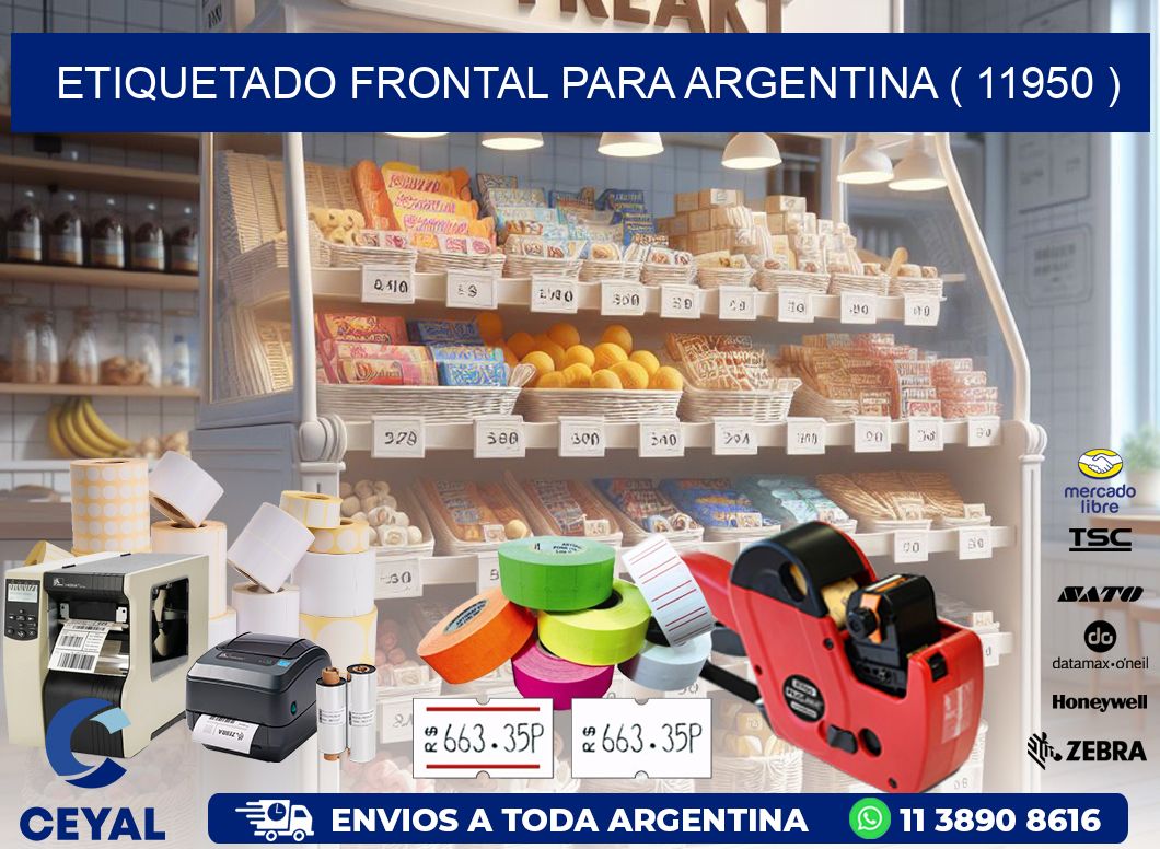 ETIQUETADO FRONTAL PARA ARGENTINA ( 11950 )
