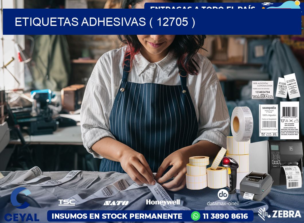 ETIQUETAS ADHESIVAS ( 12705 )
