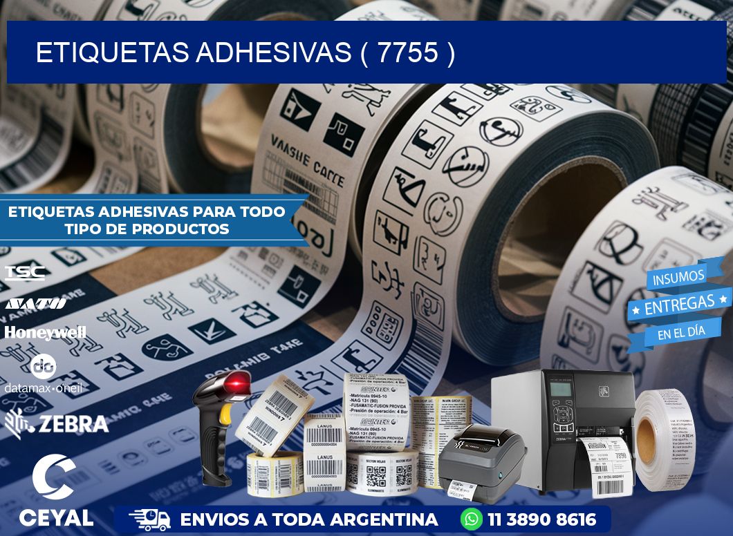 ETIQUETAS ADHESIVAS ( 7755 )