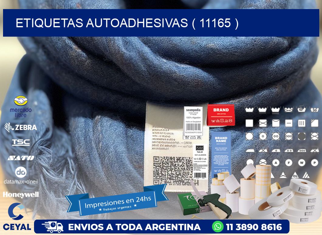 ETIQUETAS AUTOADHESIVAS ( 11165 )