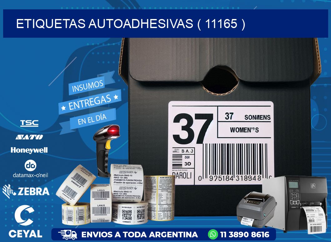 ETIQUETAS AUTOADHESIVAS ( 11165 )