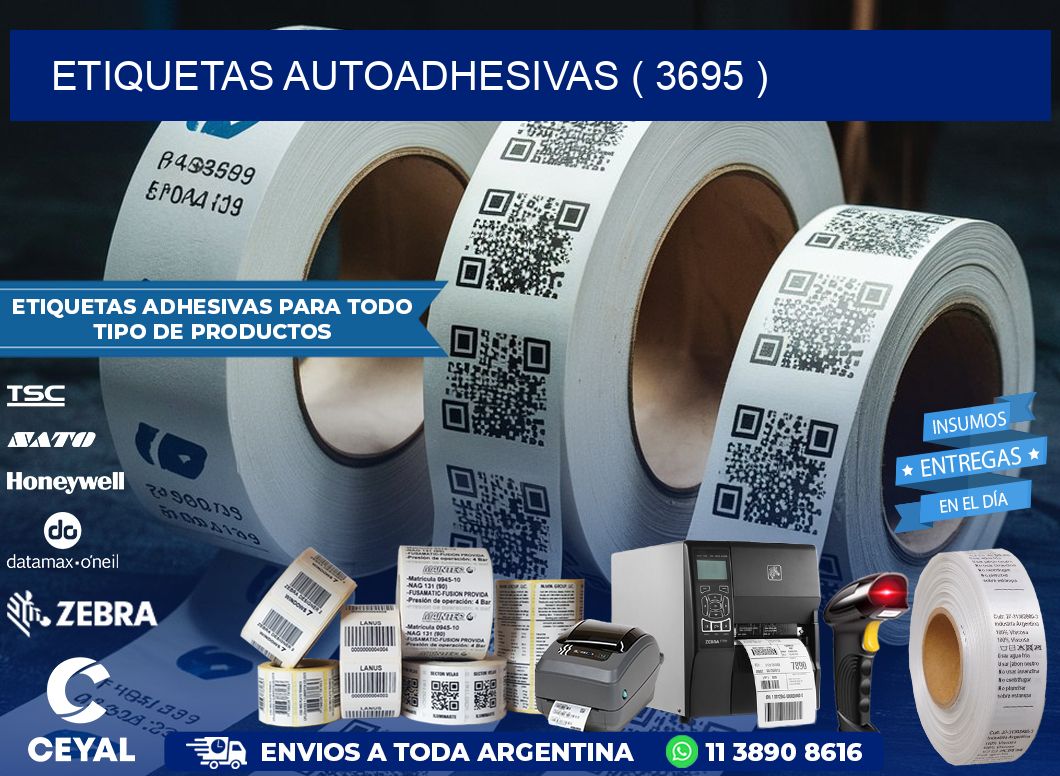 ETIQUETAS AUTOADHESIVAS ( 3695 )