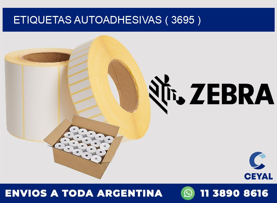ETIQUETAS AUTOADHESIVAS ( 3695 )