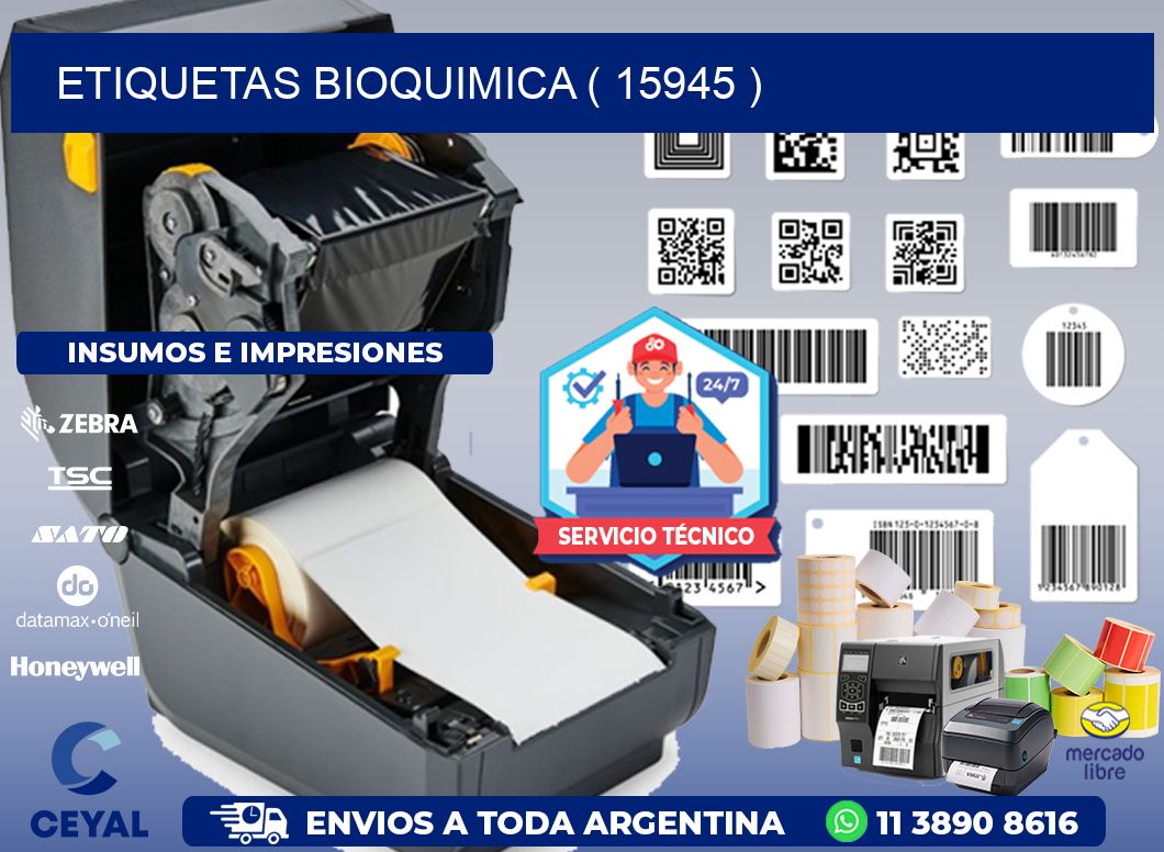 ETIQUETAS BIOQUIMICA ( 15945 )