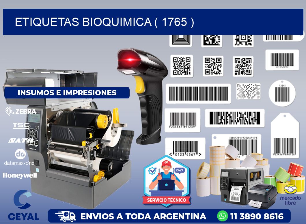 ETIQUETAS BIOQUIMICA ( 1765 )