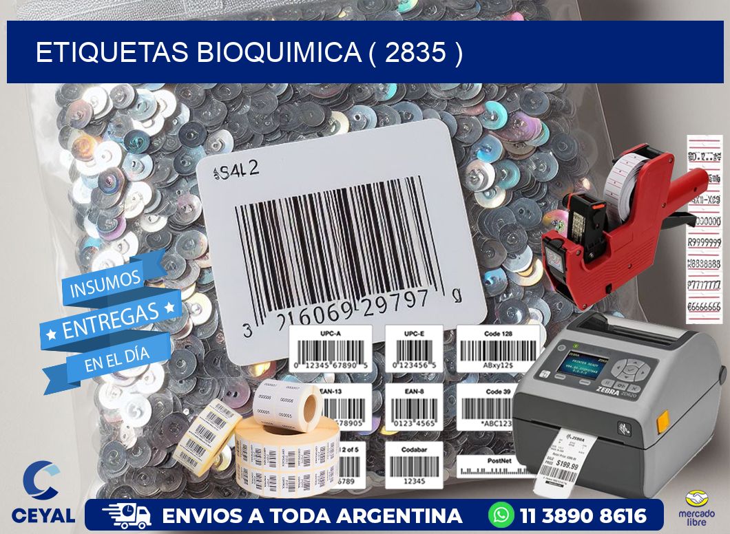 ETIQUETAS BIOQUIMICA ( 2835 )