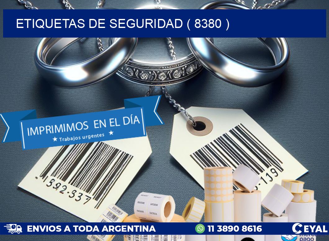 ETIQUETAS DE SEGURIDAD ( 8380 )