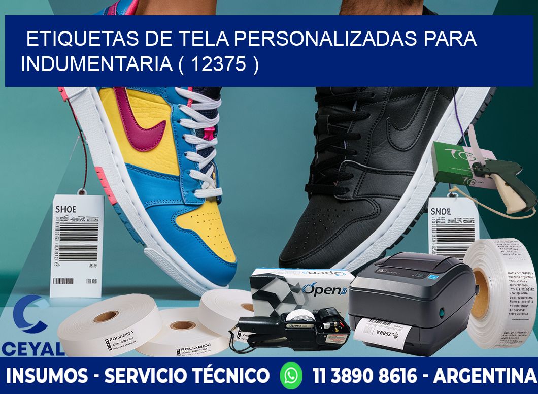 ETIQUETAS DE TELA PERSONALIZADAS PARA INDUMENTARIA ( 12375 )