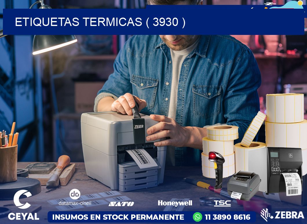 ETIQUETAS TERMICAS ( 3930 )