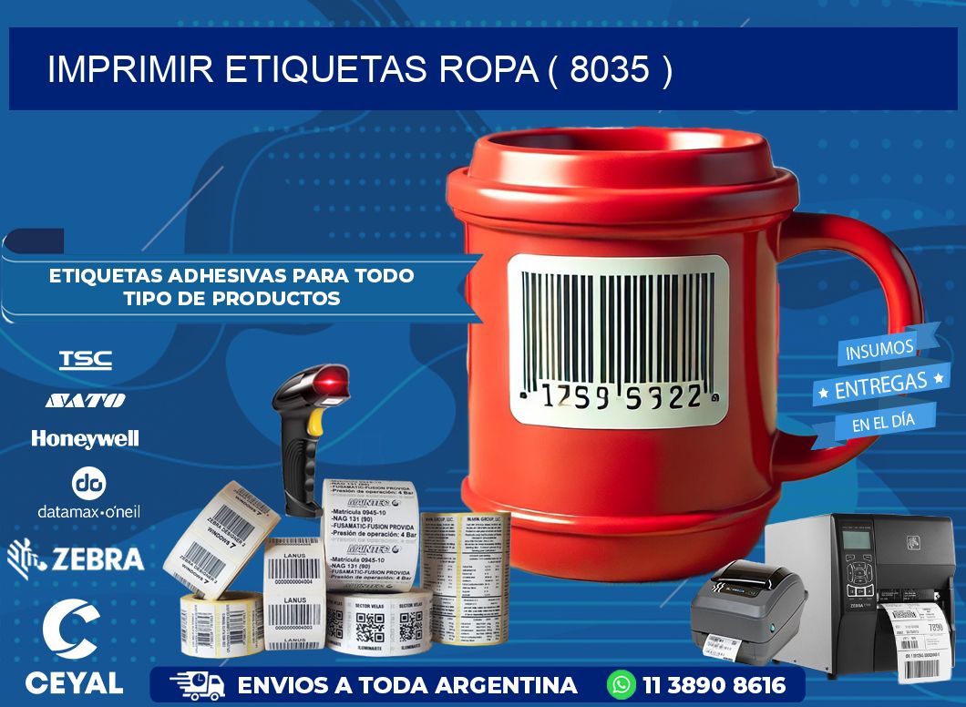 IMPRIMIR ETIQUETAS ROPA ( 8035 )
