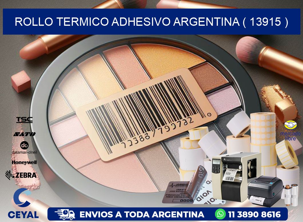 ROLLO TERMICO ADHESIVO ARGENTINA ( 13915 )