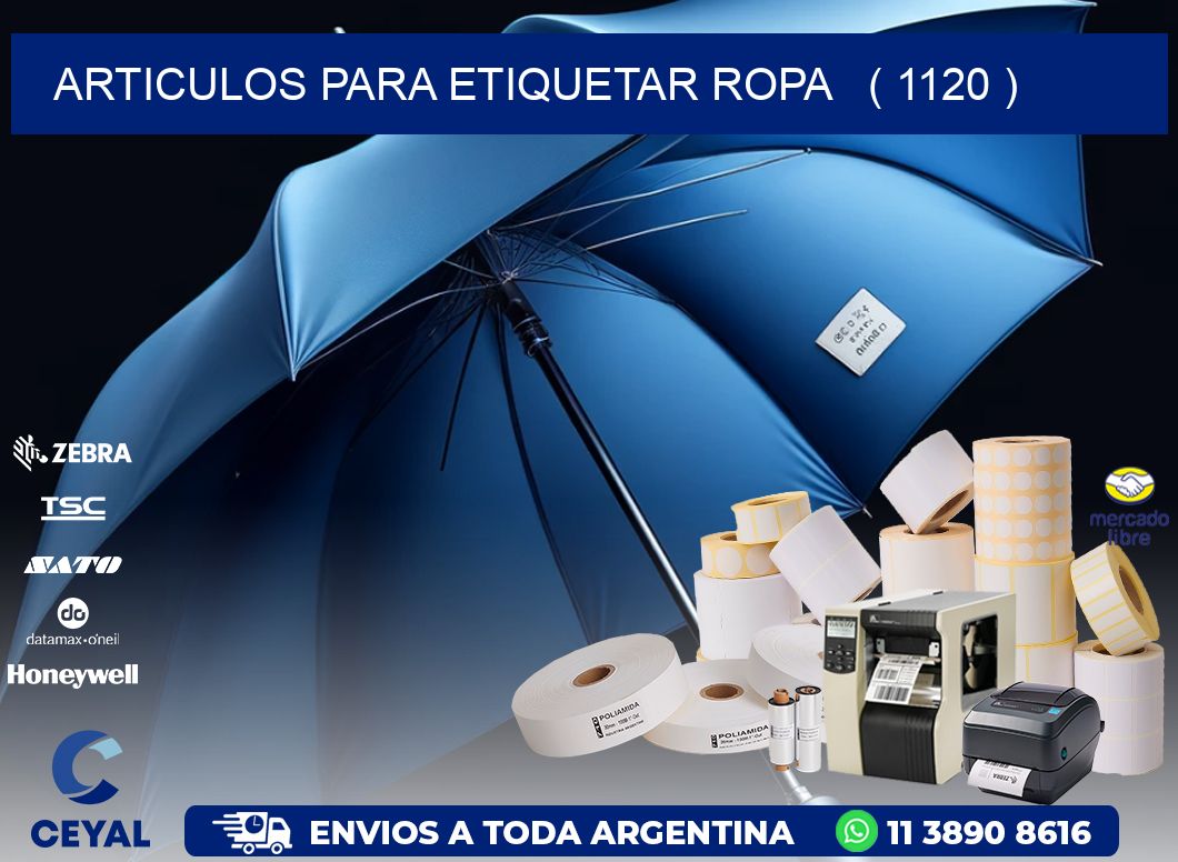 articulos para etiquetar ropa   ( 1120 )