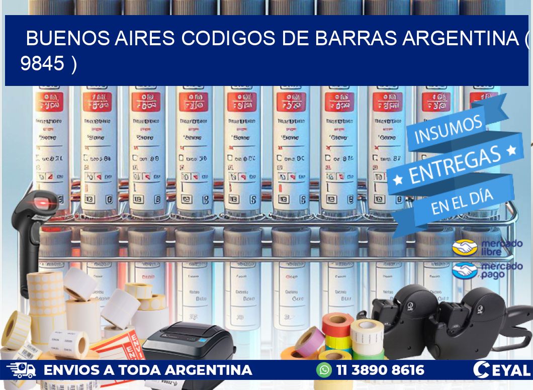 buenos aires codigos de barras argentina ( 9845 )