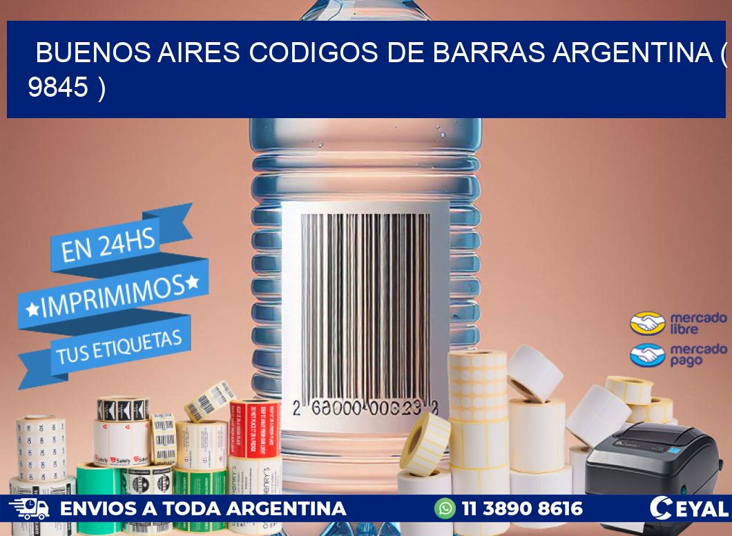 buenos aires codigos de barras argentina ( 9845 )