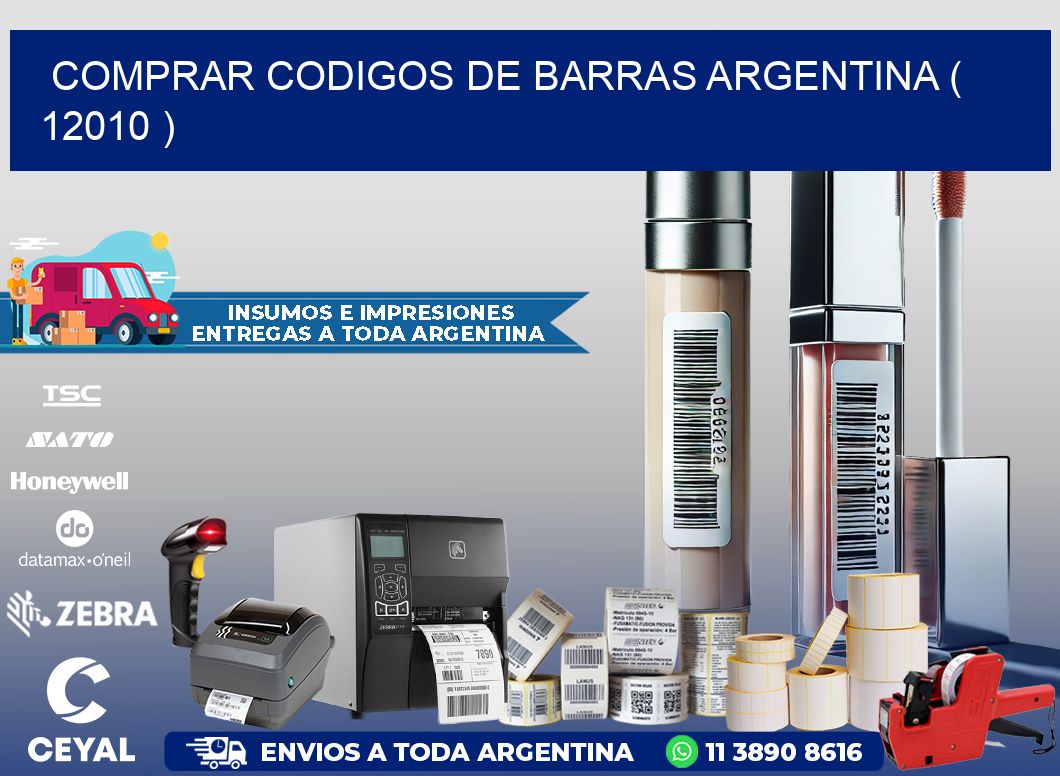 comprar codigos de barras argentina ( 12010 )