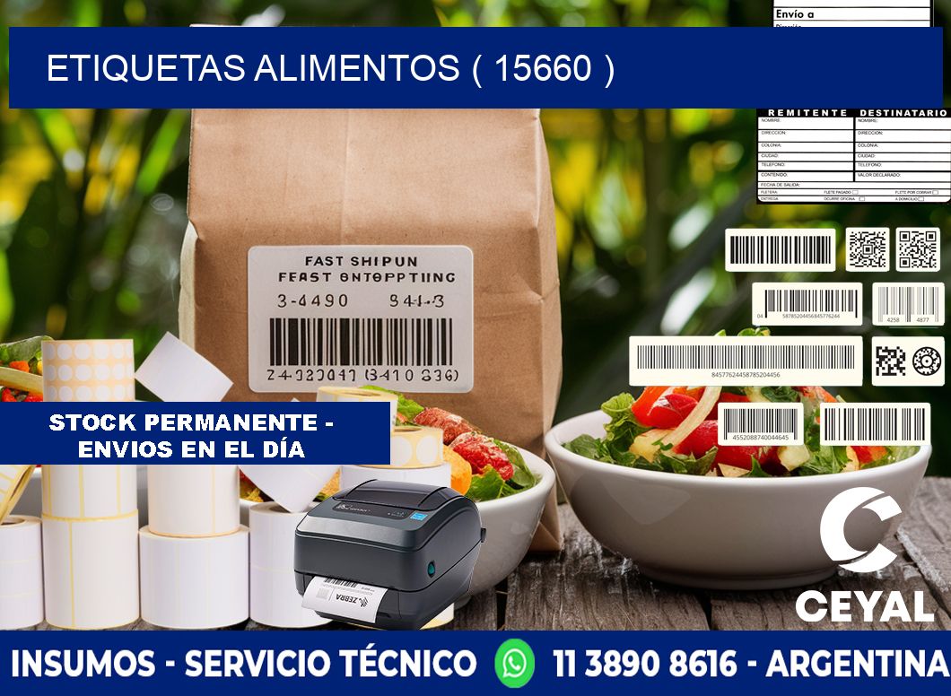 etiquetas alimentos ( 15660 )