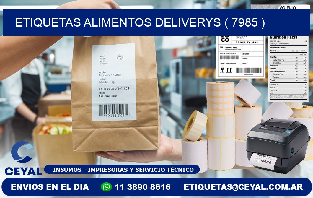 etiquetas alimentos deliverys ( 7985 )