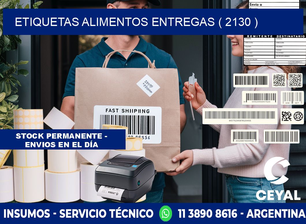 etiquetas alimentos entregas ( 2130 )