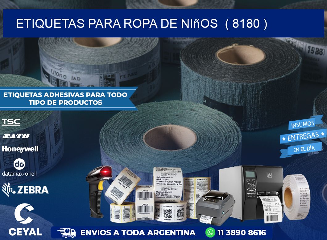 etiquetas para ropa de niños  ( 8180 )