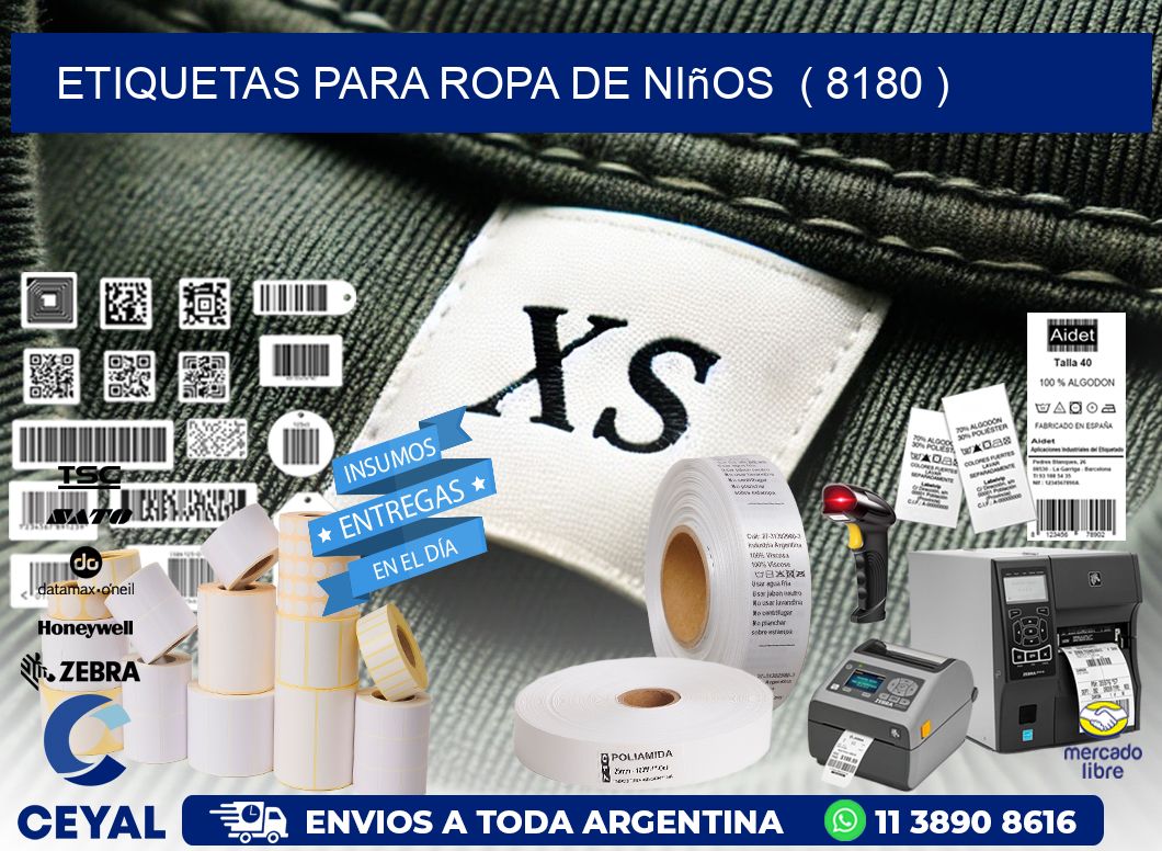etiquetas para ropa de niños  ( 8180 )