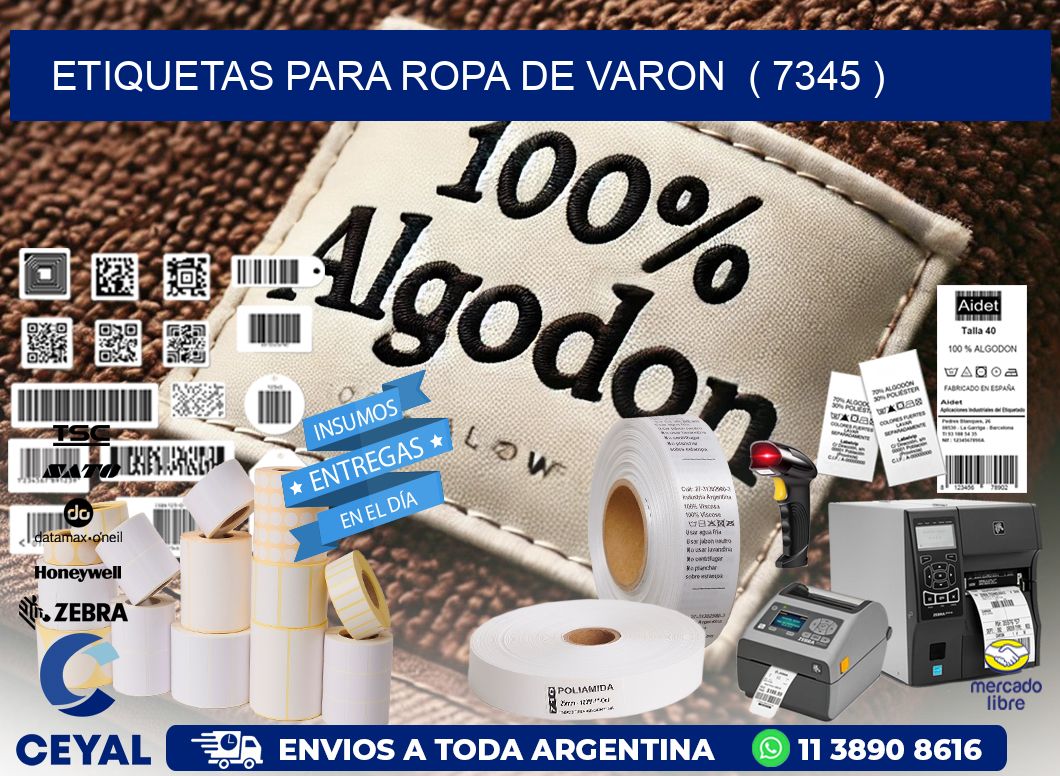 etiquetas para ropa de varon  ( 7345 )