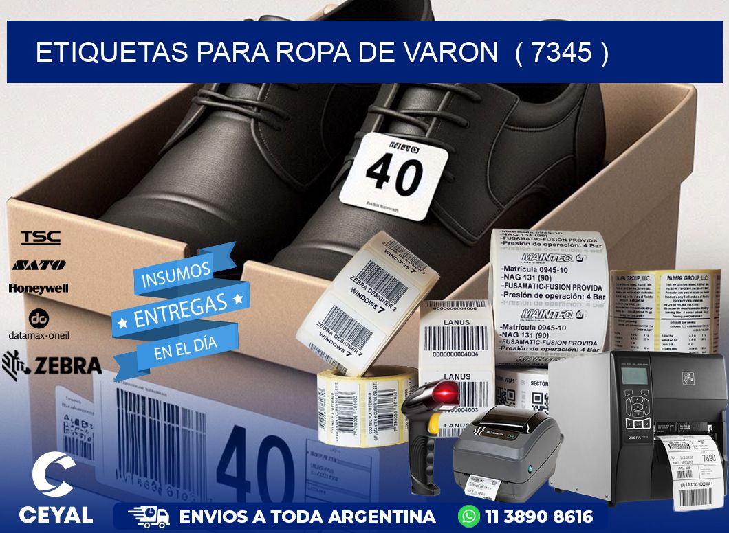 etiquetas para ropa de varon  ( 7345 )