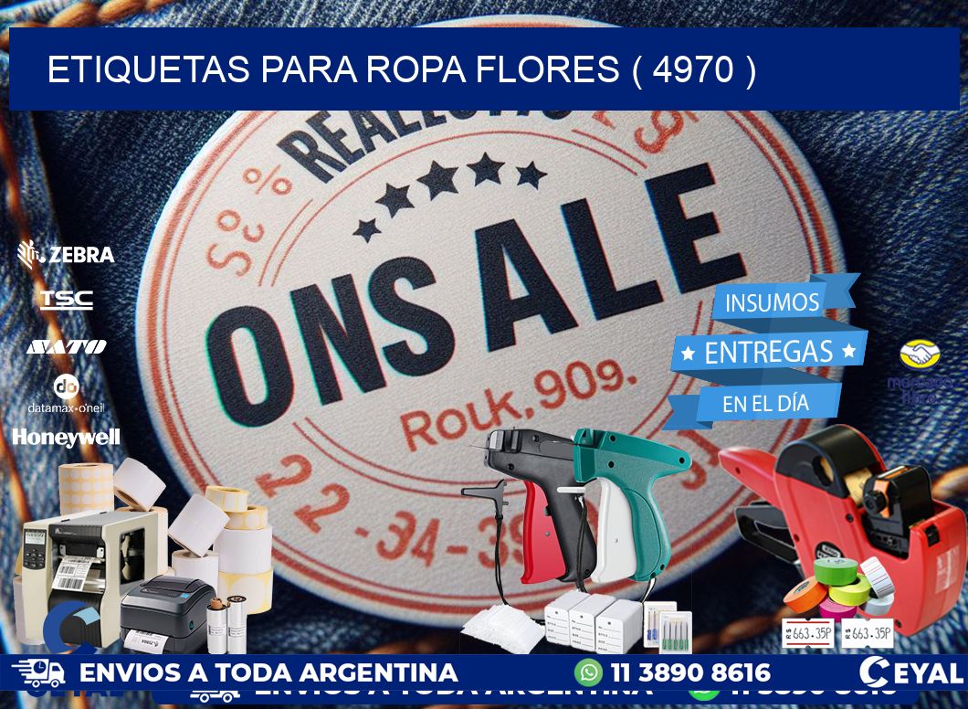 etiquetas para ropa flores ( 4970 )