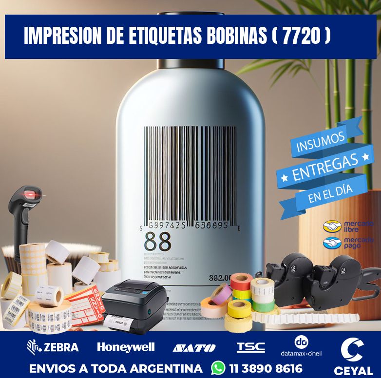 impresion de etiquetas bobinas ( 7720 )