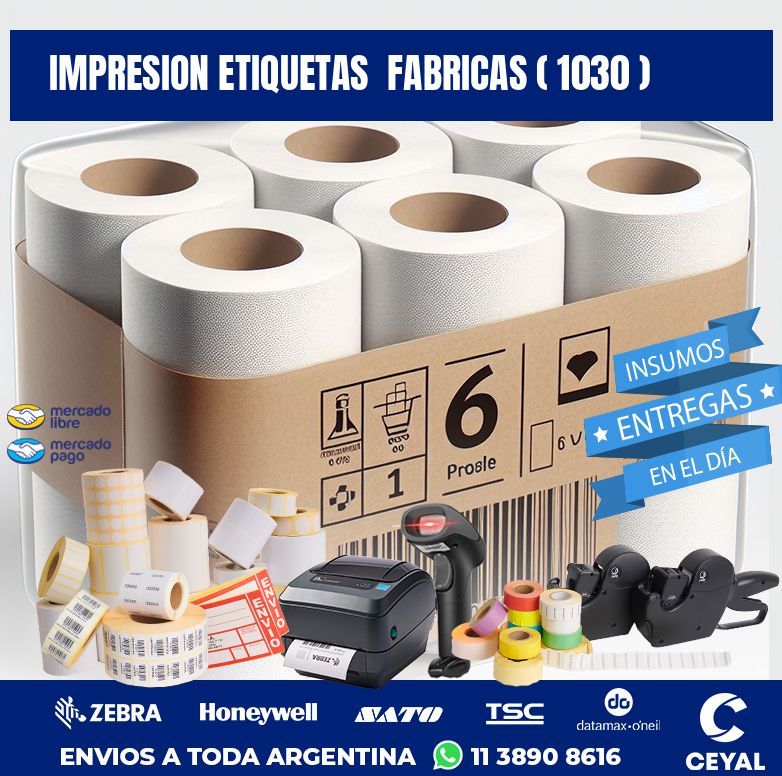 impresion etiquetas  fabricas ( 1030 )