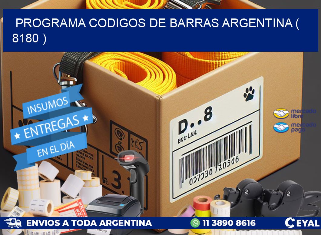 programa codigos de barras argentina ( 8180 )