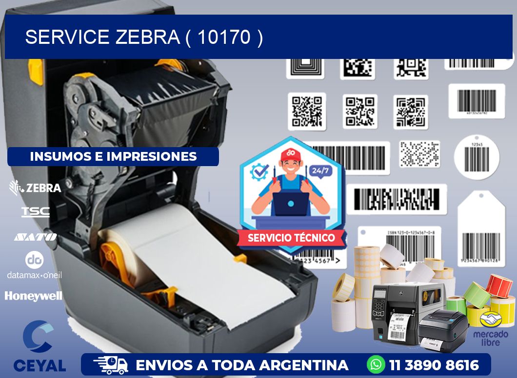 service zebra ( 10170 )