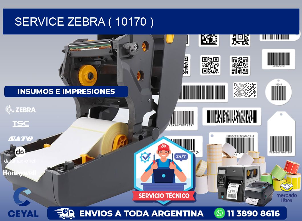 service zebra ( 10170 )
