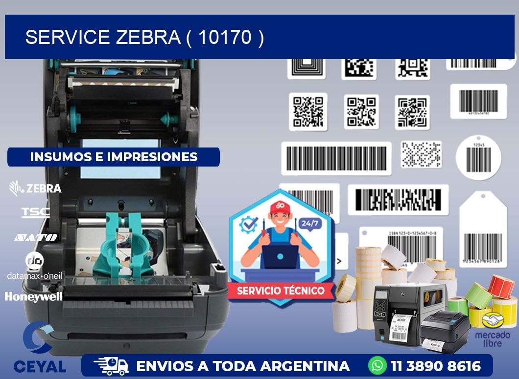 service zebra ( 10170 )