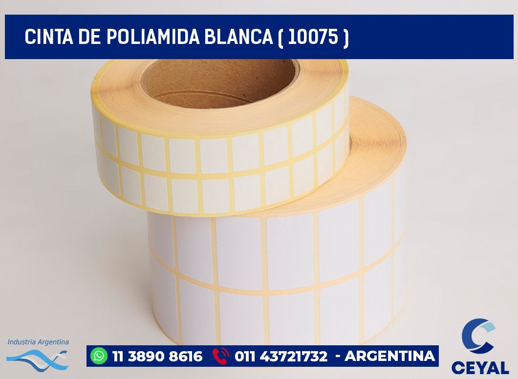 CINTA DE POLIAMIDA BLANCA ( 10075 )